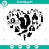 Cinderella SVG and PNG clipart download, Disney princess design for digital crafting projects.