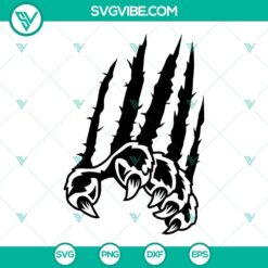 Claw Marks SVG Image, Wild Animal Scratches SVG Files, Beast SVG File Cricut Cut