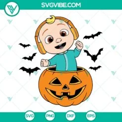 Halloween, SVG Files, Cocomelon Halloween SVG File, Cocomelon SVG File, 2