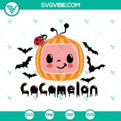 Halloween, SVG Files, Cocomelon Halloween SVG File, Cocomelon SVG File, 4