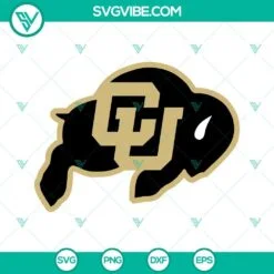 Sports, SVG Files, Colorado Buffaloes SVG Images, Colorado Buffaloes Football 3