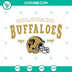 Colorado Buffaloes SVG Images, Colorado Buffaloes Football Helmet SVG Images