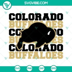 Football, Sports, SVG Files, Colorado Buffaloes SVG Image, Colorado Football 2