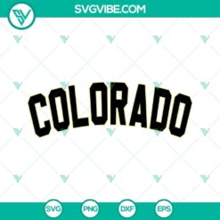 Colorado SVG File, Colorado Buffaloes Football SVG Files Cut File