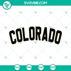 Sports, SVG Files, Colorado SVG File, Colorado Buffaloes Football SVG Files Cut 2