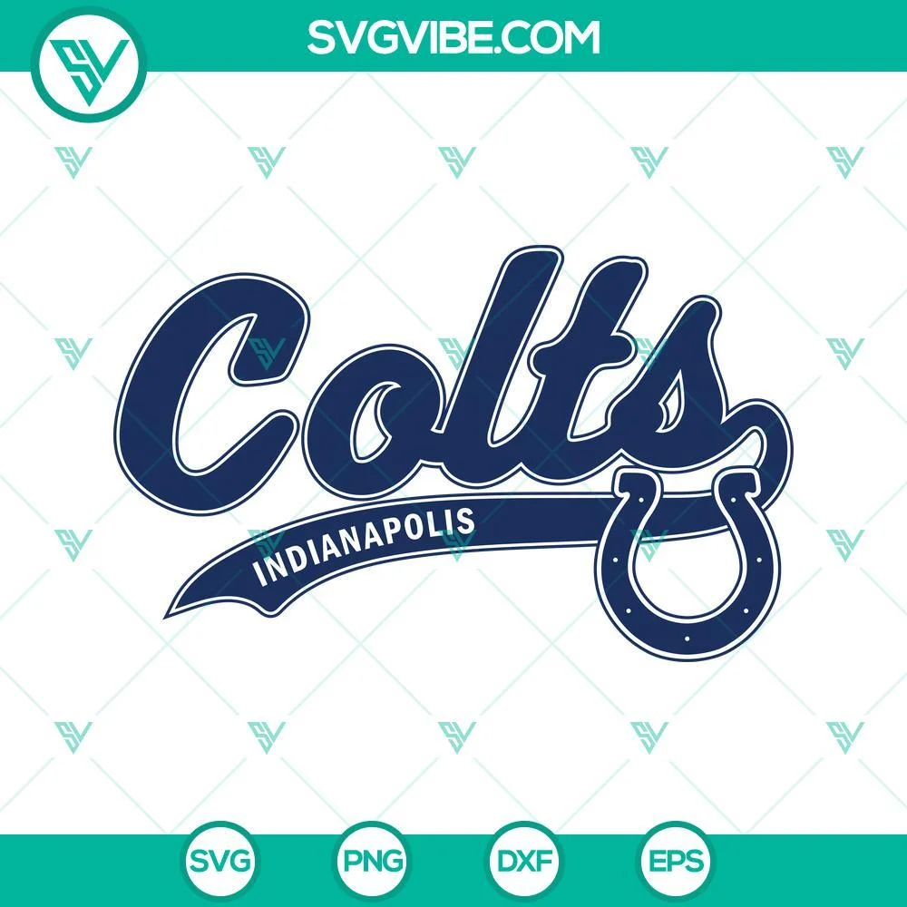 Football, Sports, SVG Files, Colts SVG File, Indianapolis Colts SVG Images PNG 1