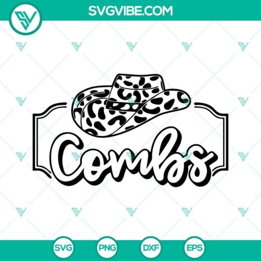 combs leopard cowboy hat svg luke combs svg western svg american country music singer svg png dxf eps 10 mockup