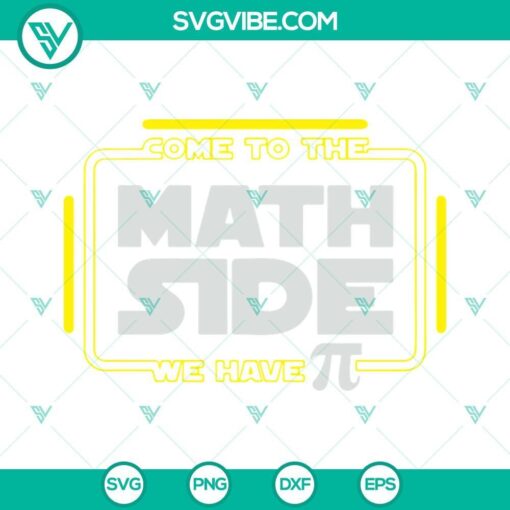 come dc o dc he math side we have pi svg pi day svg star wars svg funny math teacher svg png dxf eps files 9 mockup