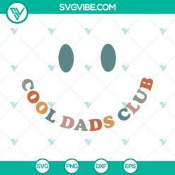 cool dads club svg fathers day svg funny dad svg png dxf eps cut files 7 mockup