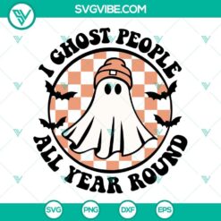 cool ghost bundle svg creep it real svg spooky dude svg i ghost people all year round svg funny ghost halloween svg bundle 3 mockup