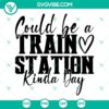 Train station inspired SVG with Western theme and Yellowstone vibes for download.