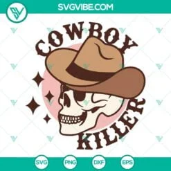 Halloween, Skull, SVG Files, Cowboy Killer SVG Files, Western Skull Halloween 2