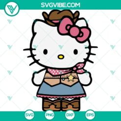 Cartoons, SVG Files, Hello Kitty Sagittarius SVG File, Archery Hello Kitty 4