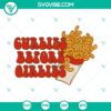 Curlies Before Girlies and Fries Before Guys Valentine's SVG files for download, featuring fun and trendy designs.