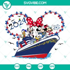 Disney, SVG Files, Disney Castle 2024 SVG File, Family Trip 2024 SVG Files, 3