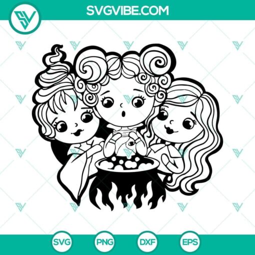 cute hocus pocus svg sanderson sisters svg png dxf eps cricut 2 mockup