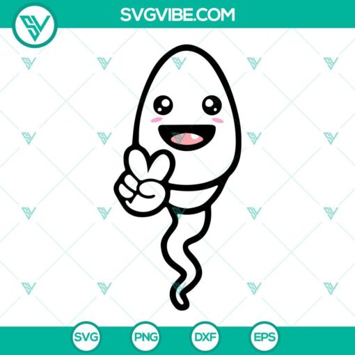 cute sperm svg bundle little cute kids svg family svg funny dad and mom svg png dxf eps files 6 mockup 10