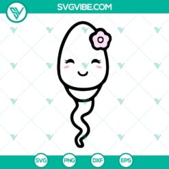 Cute Sperm SVG Files Bundle, Little Cute Kids SVG Files, Family SVG Image, Funny 13