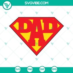 Family, SVG Files, Dad And Mom Superman Logo SVG Images, Papa Mama Superhero 2