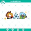 Dad Toy Story SVG images for download, featuring a design of "Father of the" text. Perfect for Father's Day projects and crafts.