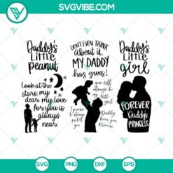 Fathers Day, SVG Files, Daddy SVG Download Bundle, Dad SVG Images, Father 2