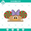 Christmas, Disney, SVG Files, Donald Duck Gingerbread Hat Ears SVG Files, 14