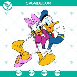 daisy duck svg bundle disney donald and daisy duck svg daisy duck svg donald duck svg cartoon svg png dxf eps cricut cutting file 3 mockup 6