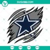 Dallas Cowboys ripped claw SVG files with a Dallas Cowboys theme, perfect for Cowboys fans. Download this unique Cowboys SVG design.