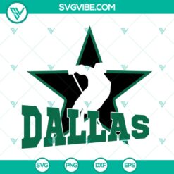 Hockey, Sports, SVG Files, Dallas Hockey SVG Image, Dallas Stars SVG File, Ice 3