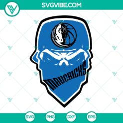 Basketball, Sports, SVG Files, Dallas Mavericks Skull SVG Download, Dallas 3