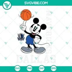 Basketball, Sports, SVG Files, Dallas Mavericks SVG Images, Mavericks Disney 8