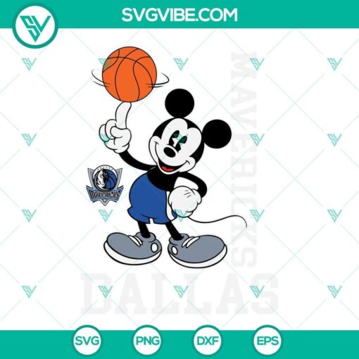 dallas mavericks svg mavericks disney mickey svg mavericks logo svg mickey basketball nba svg mavericks gift svg 4 mockup