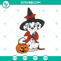 Disney, Halloween, SVG Files, Dalmatian Dog Halloween SVG Images PNG DXF EPS 5