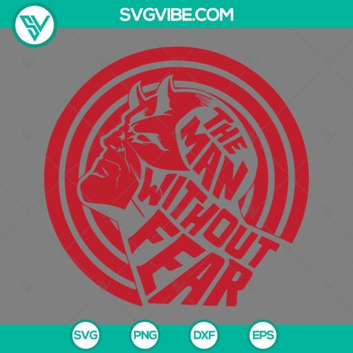 daredevil the man without fear svg daredevil svg png eps dxf file mockup