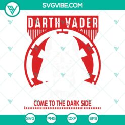 Movies, SVG Files, Darth Vader Come To The Dark Side SVG Image, Anakin Vader 2