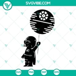 Disney, Movies, SVG Files, Mickey Mouse Darth Vader SVG Download, Star Wars SVG 3