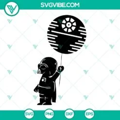 Movies, SVG Files, Star Wars Darth Vader & Troopers Middle Finger SVG PNG 3