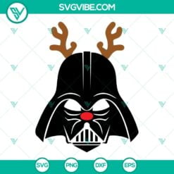 Christmas, Movies, SVG Files, Darth Vader Star Wars Christmas SVG Images PNG 3