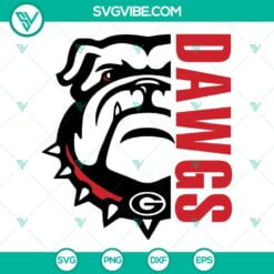 Football, Sports, SVG Files, Go Dawgs Georgia Bulldogs Logo SVG Images, Georgia 3