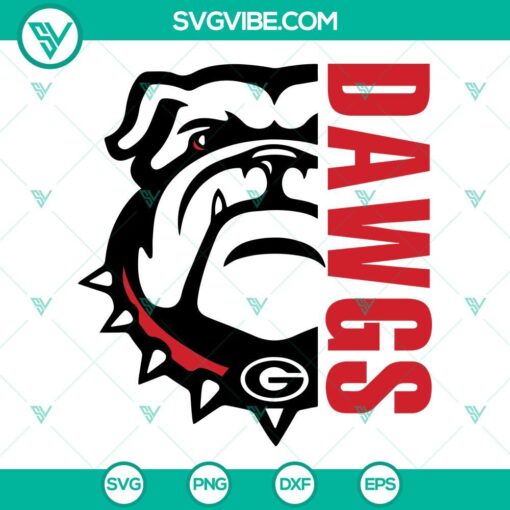 dawgs georgia bulldogs svg png dxf eps cut files 1 mockup