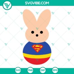 Dc Superheroes Peeps SVG File Bundle, Cute Bunny Easter SVG File, The DC 11