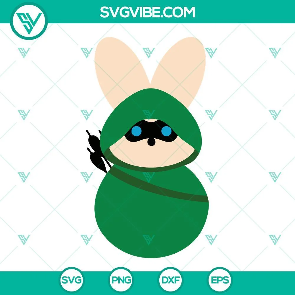 Easter, SVG Files, Dc Superheroes Peeps SVG Images Bundle, Cute Bunny Easter 7