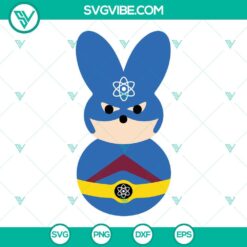 dc superheroes peeps svg bundle cute bunny easter svg the dc universe fan svg funny easter svg png dxf eps cut files 8 mockup 11