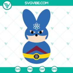 Dc Superheroes Peeps SVG Files Bundle, Cute Bunny Easter SVG Image, The DC 15