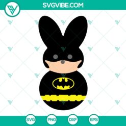 Dc Superheroes Peeps SVG Files Bundle, Cute Bunny Easter SVG Image, The DC 16