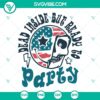 4th of July SVG with a smiling skull design, perfect for Independence Day projects.