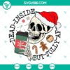 Jolly AF Christmas skeleton coffee SVG images perfect for festive holiday designs. Unique and fun Christmas graphic for digital products.