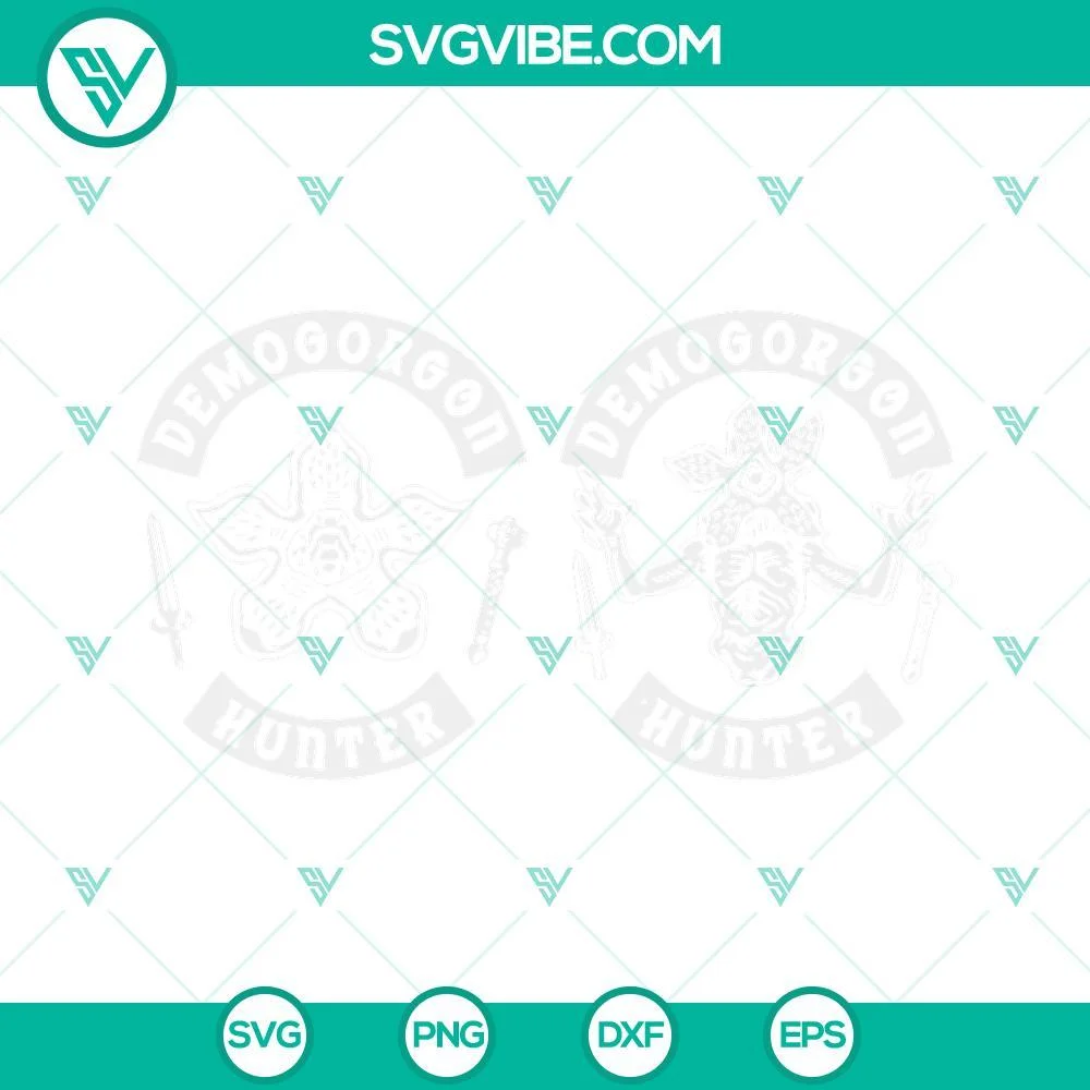 Movies, SVG Files, Demogorgon SVG Image, Stranger Things SVG File, Demogorgon 1