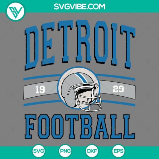 detroit 1929 football svg detroit lions svg detroit svg mockup