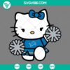 Cartoons, Sports, SVG Files, Denver Broncos Hello Kitty Cheerleader SVG File 13